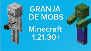 Granja de mobs  Minecraft 12130 [upl. by Barby]