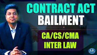 Contract of Bailment II CA CMA inter amp CS Executive [upl. by Ardien]