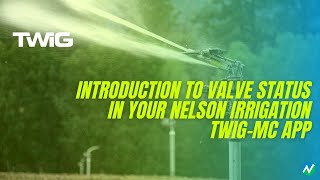 Introduction to Valve Status in Your Nelson Irrigation TWIGMC App [upl. by Siugram]