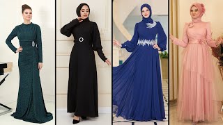 ModaNisa Tesettür Abiye Elbise Modelleri  2024 Trend Hijab Evening Dresses  Abendkleid  Dress [upl. by Adnhoj]