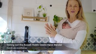 Russell Hobbs Hand Blender Pesto Pasta Recipe – National Product Review [upl. by Carmela]