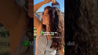 ✨RIZOS INCREIBLES CON ESTE TRUCO rizos pelo cabello [upl. by Norda]