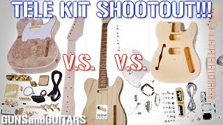 Who has the BEST DIY TELE KIT GFSTOMTOPFRETWIRE review part 1unboxing and building [upl. by Naji]