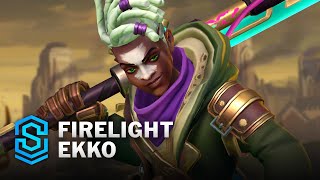 Firelight Ekko Wild Rift Skin Spotlight [upl. by Egwin]