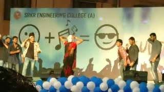 Deo deo song performance  SRKR engineering college Annual day celebrations2018 [upl. by Tenay799]