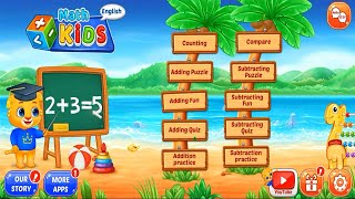 Math Kids  Math Games For Kids [upl. by Annabela994]