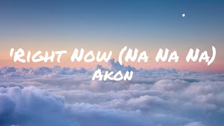 Right Now Na Na NaAkonTikTok virallyrics [upl. by Eirojam]