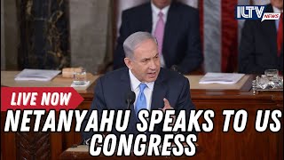 🔴LIVE NOW Netanyahu Speaks to US Congress [upl. by Bernelle465]