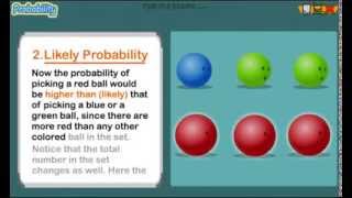 Basic Probability  Is It Equal Likely Unlikely Certain or Impossible Math for Kids [upl. by Eiclek]