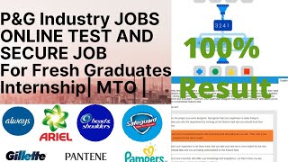 Procter and Gamble Jobs  P amp G Online Assessment Test  P amp G Fresh Graduate Jobs  Interview [upl. by Boeke]