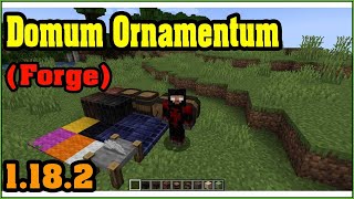 Domum Ornamentum Forge Mod 1182 amp How To Install for Minecraft [upl. by Christina]