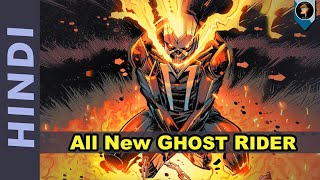 All New Ghost Rider Robbie Reyes Origin Comic In HINDI  CARTOON FREAKS [upl. by Ocirne]