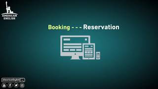 سلسلة الفرق في دقيقة بين BookingReservation [upl. by Selena126]