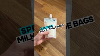 How to use Spectra milk storage bags spectra breastfeeding babyessentials postpartum review [upl. by Aicitan]