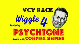 vcv rack wiggle 4  Dissonant sequence with Psychtone and Amuse and complex simpler [upl. by Judas]