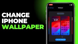 How to Change Wallpaper of any iphone in 2025 Guide [upl. by Scevor445]