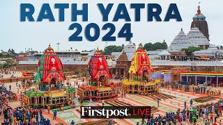 WATCH  Jagannath Rath Yatra 2024 One Dead Several Hurt in Stampede Rs 4 Lakh ExGratia Announced [upl. by Amluz]