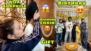 Aisa Birthday Surprise ki umeed nahi thi 😱 Gift mai mili Diamond Chain 😍 Sab hairaan 🥹 [upl. by Luke]