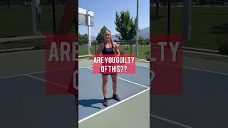 Are you guilty of doing this on your shots pickleball pickleballtips [upl. by Spaulding804]