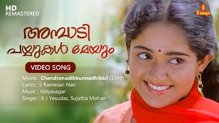 Ambadi Payyukal Meyum Video Song  S Ramesan Nair  Vidyasagar  K J Yesudas  Sujatha Mohan [upl. by Kant]