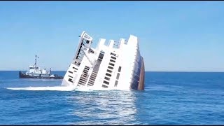 Sinking MV Twin Capes  Cape May Ferry [upl. by Holland]