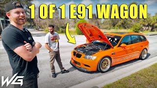 The BEST BMW Wagon ever built  E91 M3 Conversion [upl. by Rakabuba899]