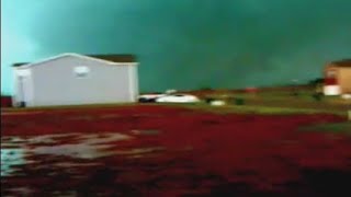 RARE Tornado Approaching Harvest AL  4272011 [upl. by Kries686]