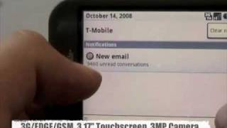 TMobile G1 Review Messaging and Email [upl. by Westley]