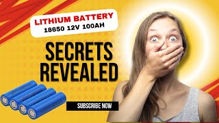 How to Build a 12V 100AH 18650 Lithium ion Battery Pack Inverter battery Secrets for beginners [upl. by Neala561]