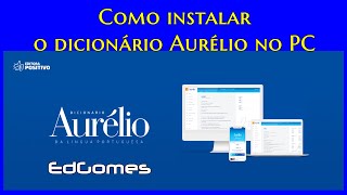 COMO INSTALAR O DICIONÁRO AURÉLIO NO PC [upl. by Trevlac]