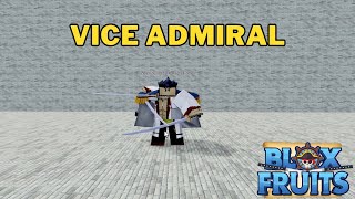 Where To Find Vice Admiral in Blox Fruits  Vice Admiral Boss Location [upl. by Adamsen]