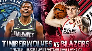 Blazers Win Again Behind Clingan Sharpe  Blazers vs Timberwolves Recap  Highlights  Postgame [upl. by Ardnasella539]