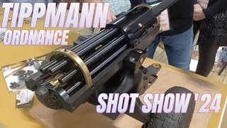 SHOT SHOW Tipmann GATLING GUNS [upl. by Drud]