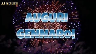 Buon Compleanno Gennaro 🥳 Tanti Auguri [upl. by Euk535]