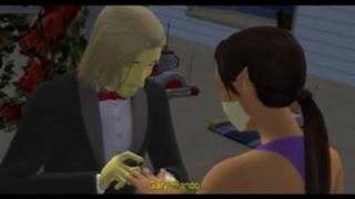 Casamento de Sandy e Bob esponja do The sims 2 [upl. by Ralli962]