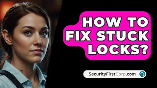 How To Fix Stuck Locks  SecurityFirstCorpcom [upl. by Newsom]