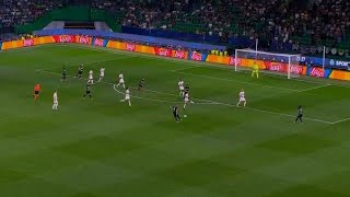 Sporting CPs Zeno Debast stunning goal vs Lille buildup  Sporting CP vs Lille 20 UCL highlights [upl. by Assiralk473]