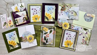 August 2022 Sweet Sunflowers PP Kit Alternate Ideas [upl. by Raf393]