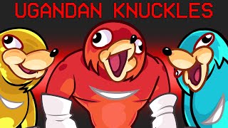 Ugandan Knuckles Mod in Among Us [upl. by Ronn]