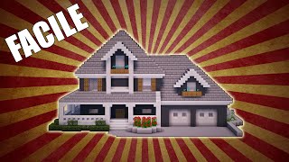 COME COSTRUIRE UNA VILLA MODERNA CITTADINA PAZZESCA  Minecraft Tutorial FACILE [upl. by Alimak838]