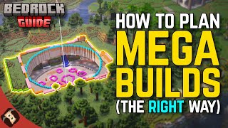 Tips On How To Plan A MEGA BUILD  Minecraft Bedrock Guide S3 EP42 [upl. by Ellehsem]