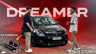 SWIFT STAGE 2 TUNED  DREAMER GAMING  Malayalam review  Modified review  Modifed wheelz [upl. by Atilek767]