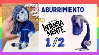 ABURRIMIENTO Intensamente AMIGURUMI  PARTE 12 🥰💕 Tutorial tejido a crochet [upl. by Allac]