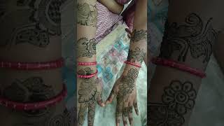 Bangle mehindhi degion henna mehndi love ❤️🤗 [upl. by Edurtreg109]