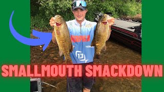 Hayward WI Fishing LCO Catching Tons of Smallmouth UMBCS Tournament [upl. by Redna]