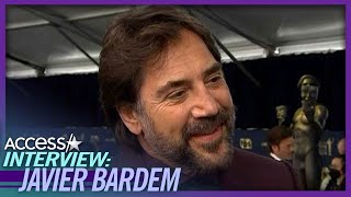 Javier Bardem Says Oscar Nomination Alongside Wife Penélope Cruz Is Unique [upl. by Neehcas]