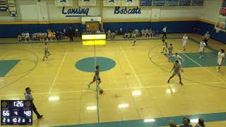 Lansing High School vs Vestal High School Mens JV Basketball [upl. by Lobiv]