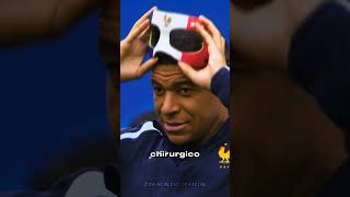 Perché la maschera di Mbappé è stata vietata😱🎭 calcio shorts [upl. by Largent]