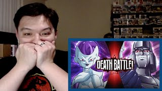 Frieza VS Megatron DEATH BATTLE REACTION [upl. by Melva]