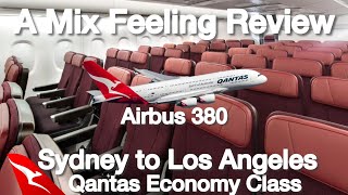 Qantas Economy Class Review From Sydney SYD to Los Angeles LAX [upl. by Kcirdnekal]